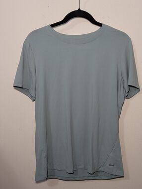 Mondetta Performance Luxury Workout T-shirt Sage Green Crewneck Women's Size M